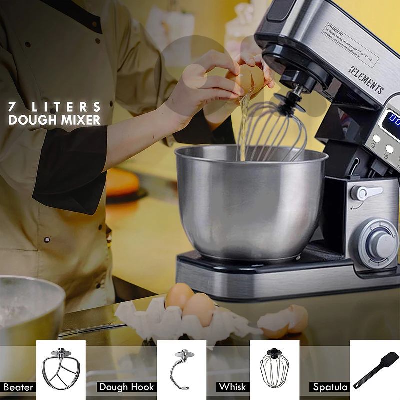 KB ELEMENTS 4-in-1 Stainless Steel Stand Mixer 8.5L - Blen (ELK85LP)
