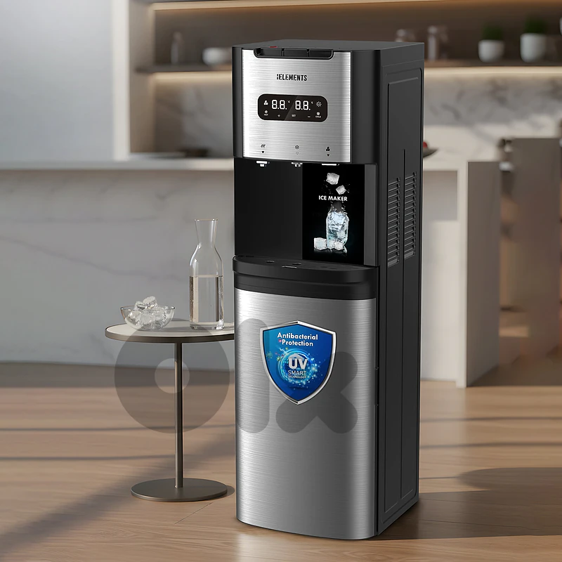 KB ELEMENTS Bottom-Load & Ice Maker Water Dispenser - Ice, (ELW103D-B)