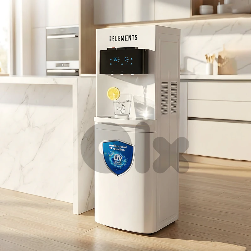 KB ELEMENTS Bottom-Load Water Dispenser with Digital Touch (ELW102D-W)