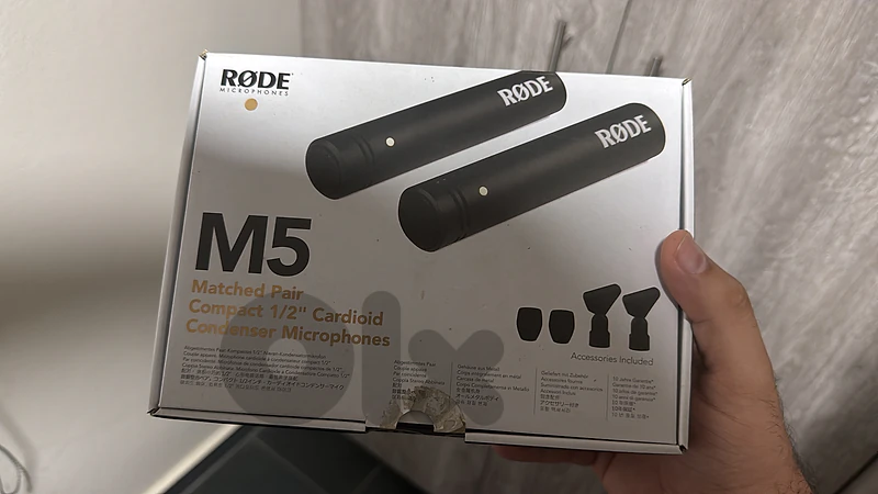 Røde M5 Compact 1/2" Cardioid Condenser Microphones Røde M5 Compact 1/2" Cardioid Condenser Microphones