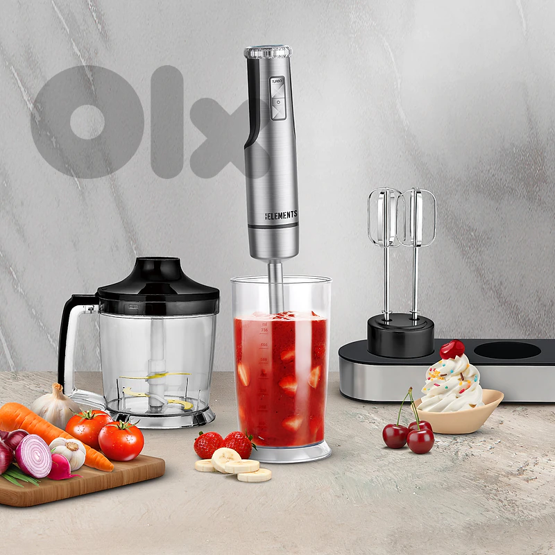 KB ELEMENTS Multifunction Hand Blender "Blendiva" - 800W S (ELK307HB)