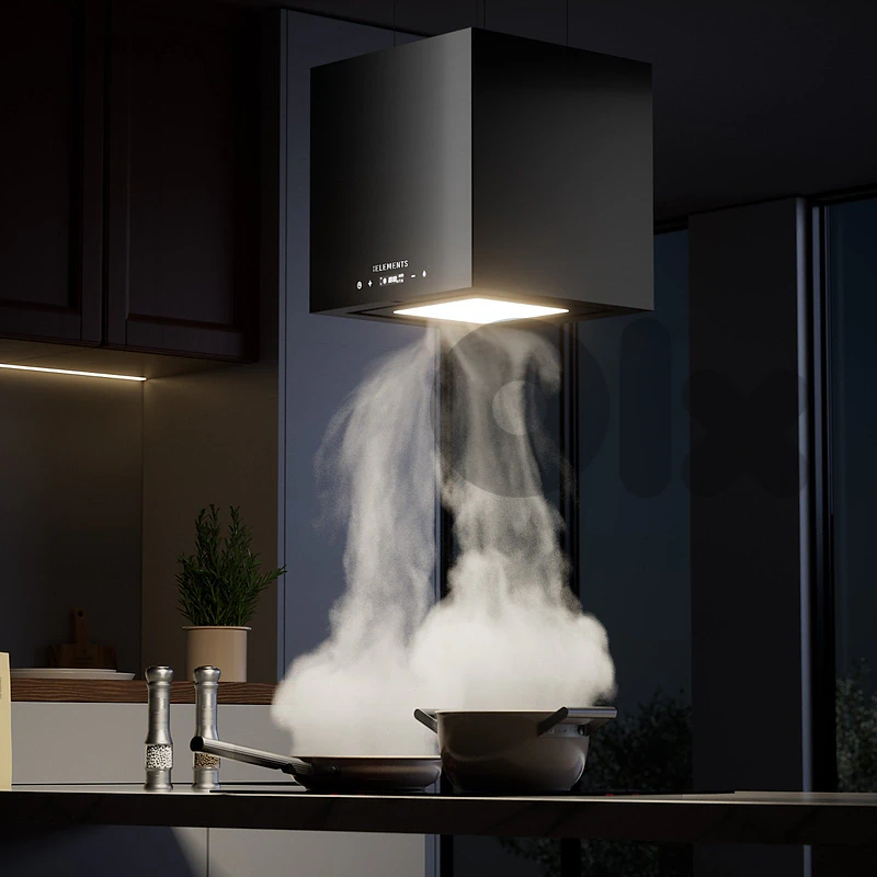 KB ELEMENTS Premium Island Kitchen Hood - 1000 m3/h Brushl (ELK26BS1) KB ELEMENTS Premium Island Kitchen Hood - 1000 m3/h Brushl (ELK26BS1)