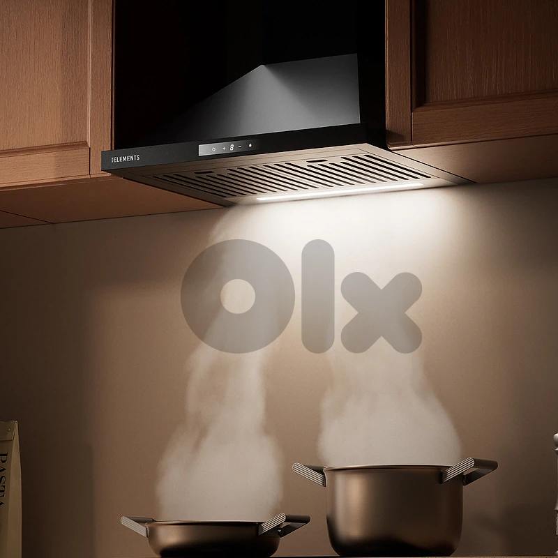 KB ELEMENTS Premium Pyramid Kitchen Hood 60cm Silver (ELK60PR2)