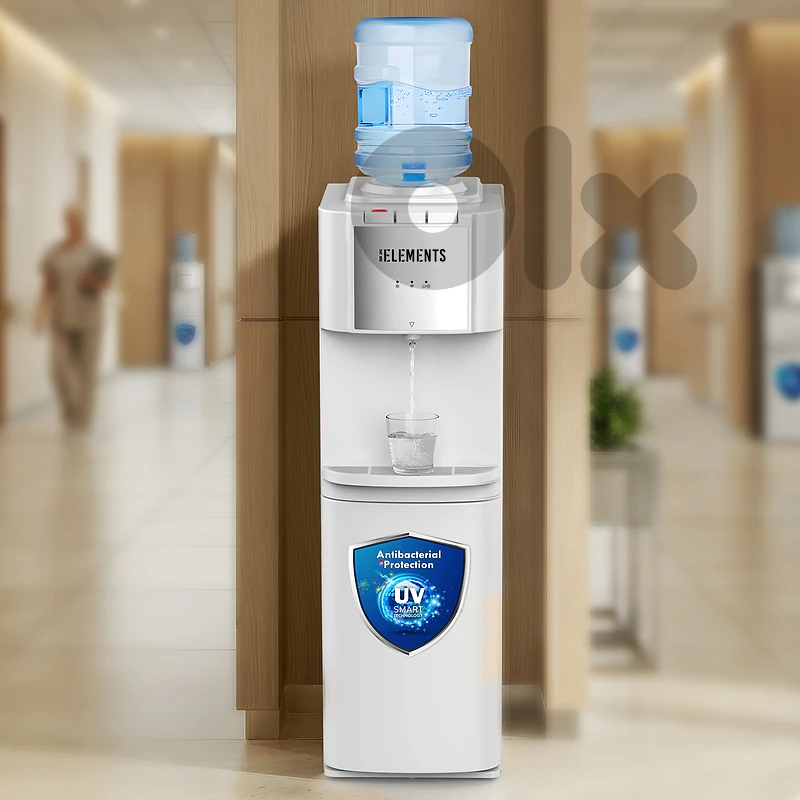 KB ELEMENTS Top-Load Water Dispenser - Hot, Cold & Room Te (ELW101D-W)