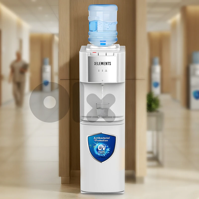 KB ELEMENTS Top-Load Water Dispenser - Hot, Cold & Room Te (ELW101D-S)