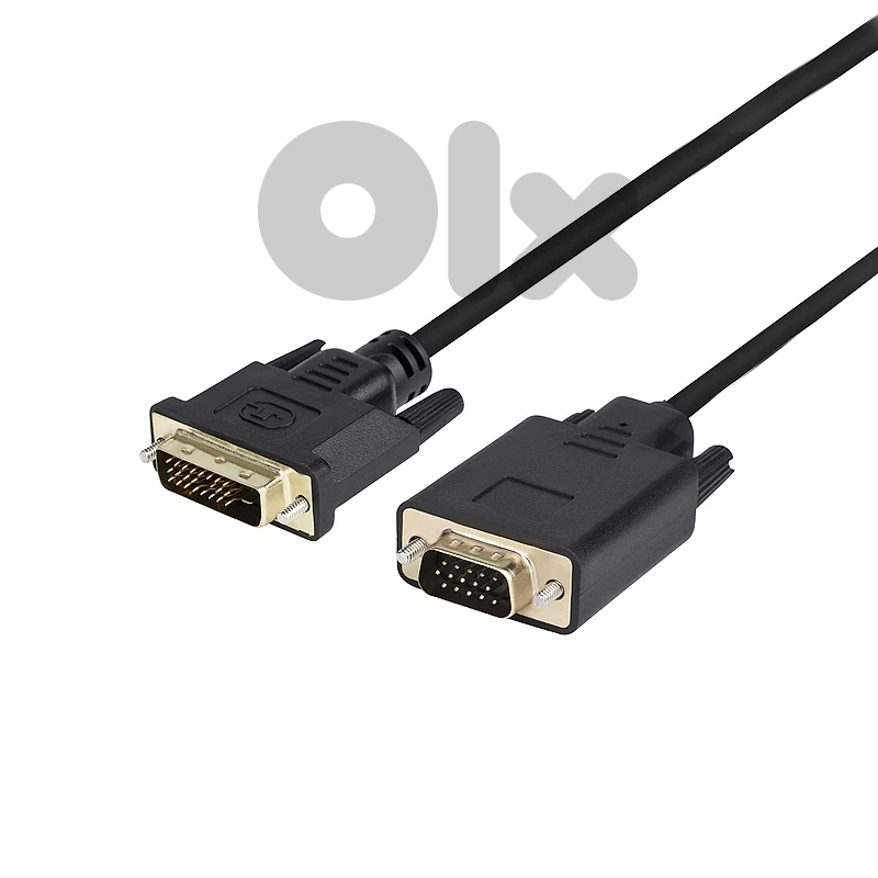BUEROTIKA DVI to VGA Cable - High Transfer Speed