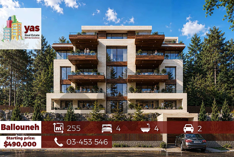 Ballouneh 255m2 | Under Construction | Ultra Prime Location | OTS | Ballouneh 255m2 | Under Construction | Ultra Prime Location | OTS |