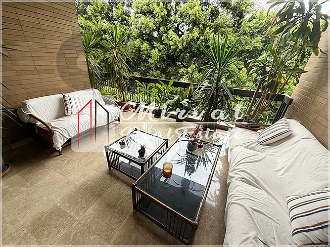 Elegant 325sqm Apartment for Rent in Sursock, Achrafieh|Greenery View