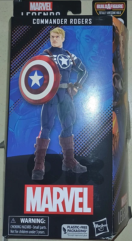 Marvel legends Commander Roger Totally Awesome Hulk Baf