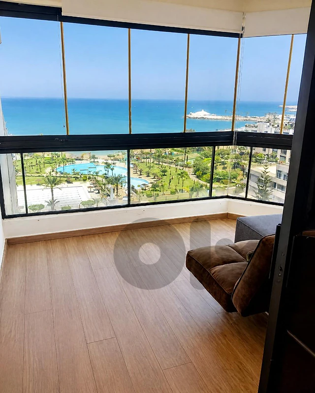 Luxury Sea View Chalet | Holiday Beach | 92m² | 2 Balconies | Furnishe