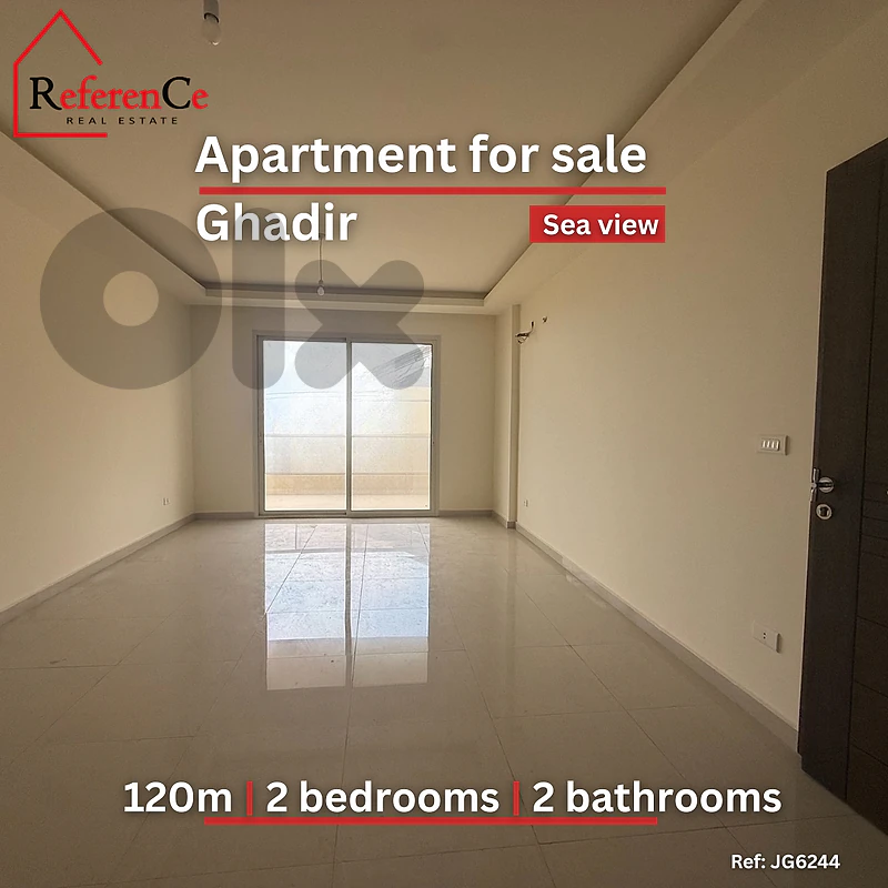 New apartment in Ghadir for sale شقة جديدة في غادير للبيع