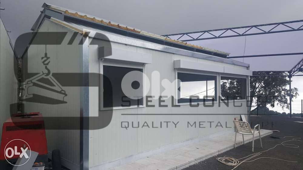 Steel Prefab Houses all sizes designs with decorations 4
