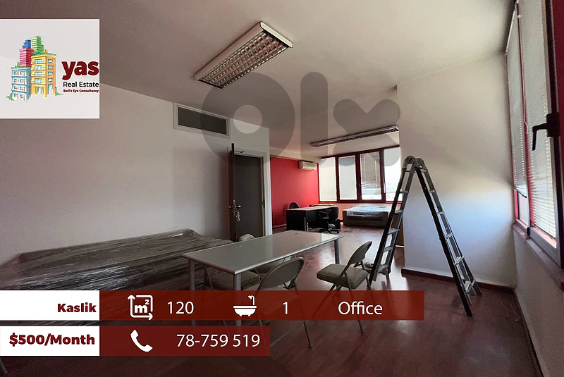 Kaslik 120m2 | Office For Rent | Perfect Investment | Catch | RH/TO