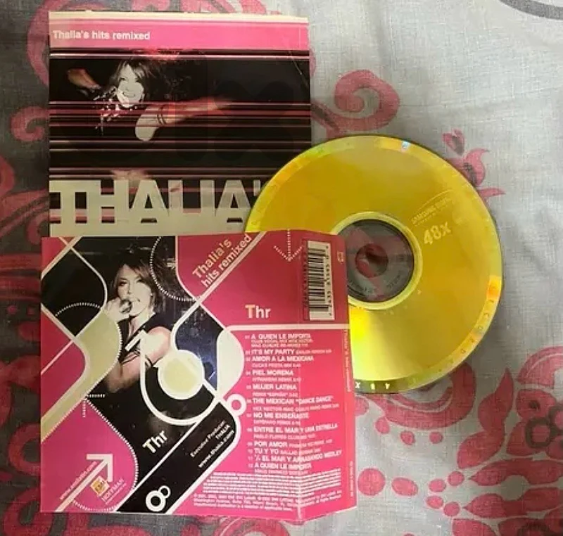 6 Audio CDS no cover:Thalia,nelly,Mustafa,saber,walid,mix all for 5 $
