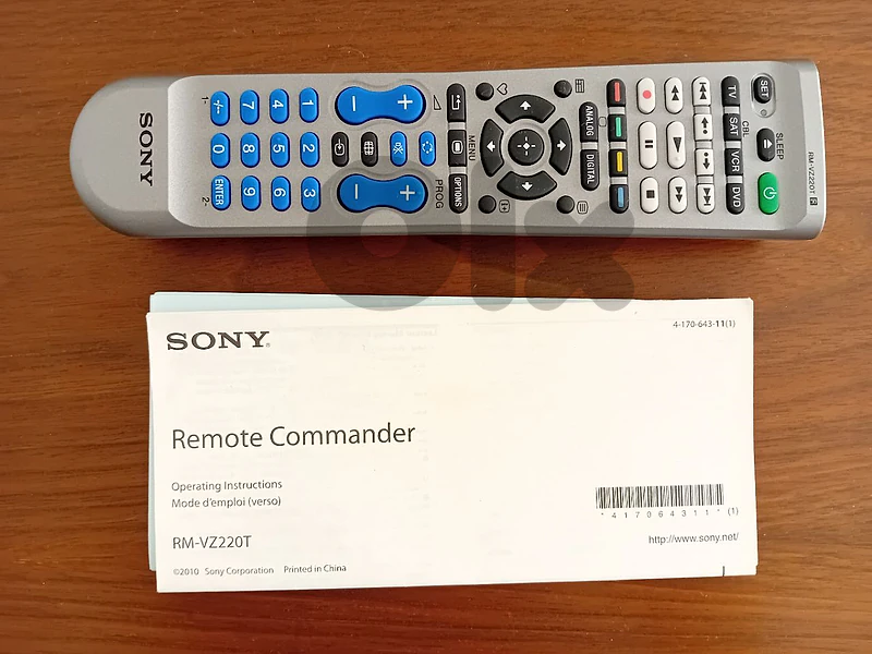 Sony remote