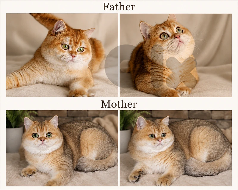 * Premium Golden Chinchilla Kittens - Imported Bloodline
