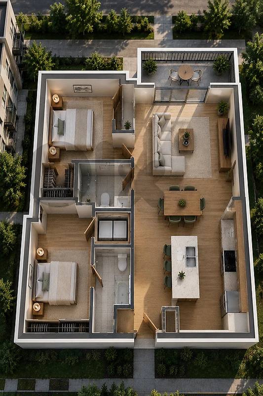 GMC103JM Apartment for sale in Aramoun - شقة للبيع في عرمون
