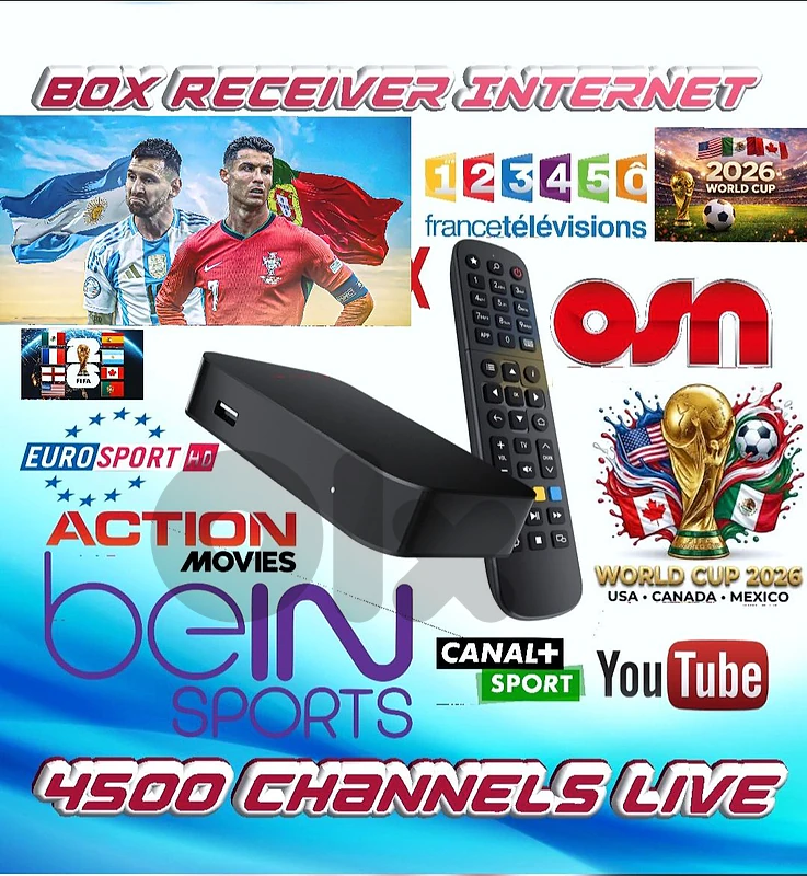 RECEIVER INTERNET _F-G89 FIFA WORLD CUP 2026 رسفير يعمل على إنترنت RECEIVER INTERNET _F-G89 FIFA WORLD CUP 2026 رسفير يعمل على إنترنت