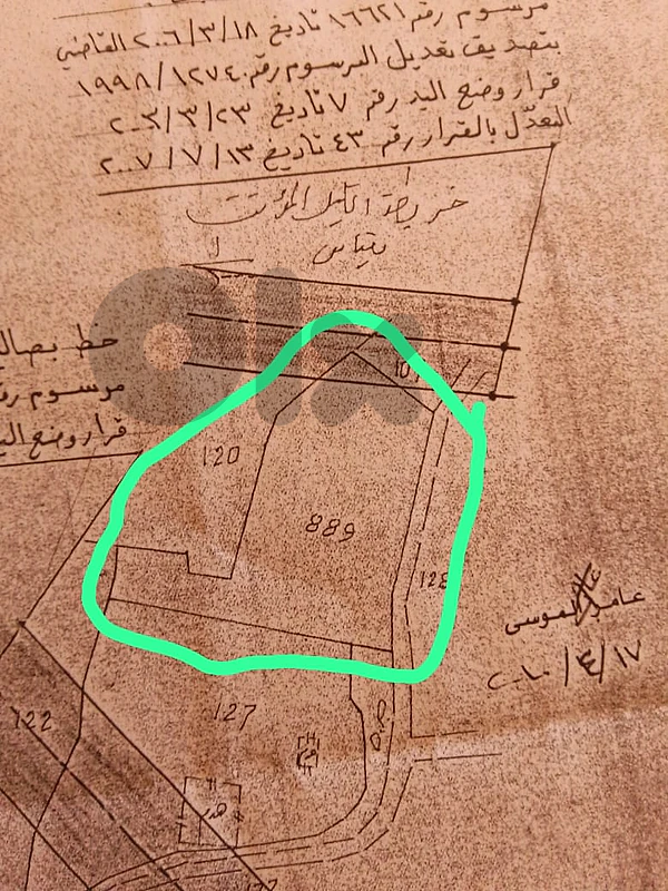 Land for sale in Jouret Bedran/ ارض للبيع ب جورة بدران