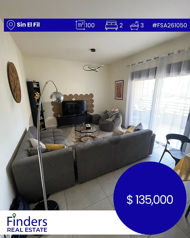 Apartment for sale in Sin El Fil!  شقة للبيع في سن الفيل!