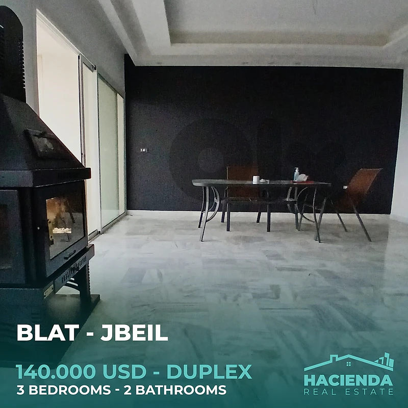 Duplex For Sale In Jbeil Blat