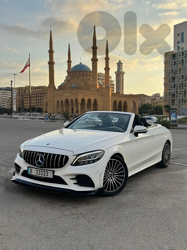 Rent cars wedding Mercedes C-class 2020