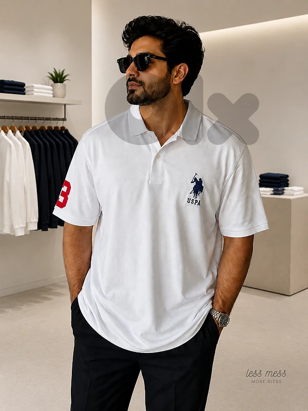 NEW USPA POLO TEE SIZE XXL NEW USPA POLO TEE SIZE XXL