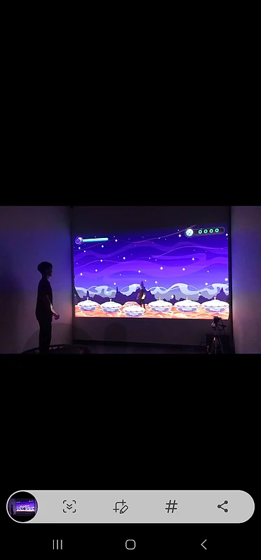 Interactive Trampoline with 55 inch led Monitor Interactive Trampoline with 55 inch led Monitor
