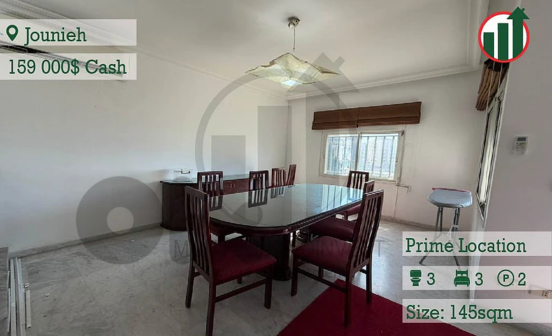 Prime Location Dublex for Sale in Jounieh !!