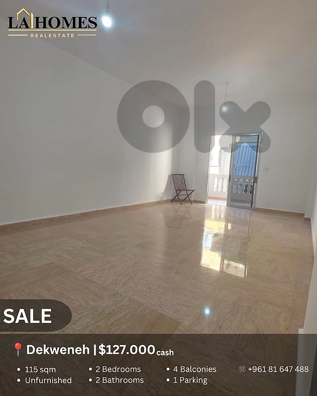 aprtment for sale in dekweneh شقة للبيع في الدكوانة
