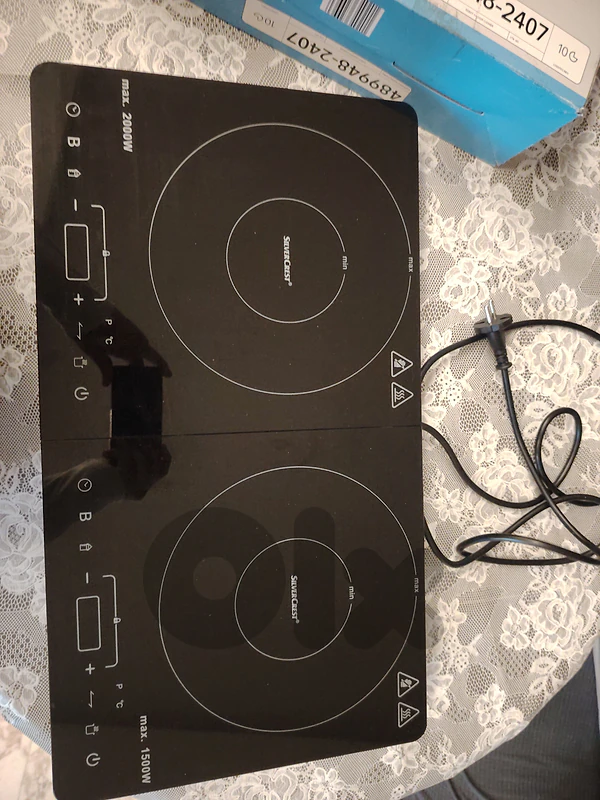 Silvercrest Double Induction Cooktop