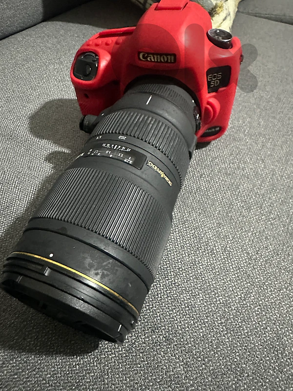 5d iii + lens 70-200mm f2.8 ii