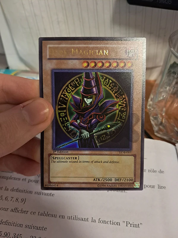 yugioh Dark Magician monster