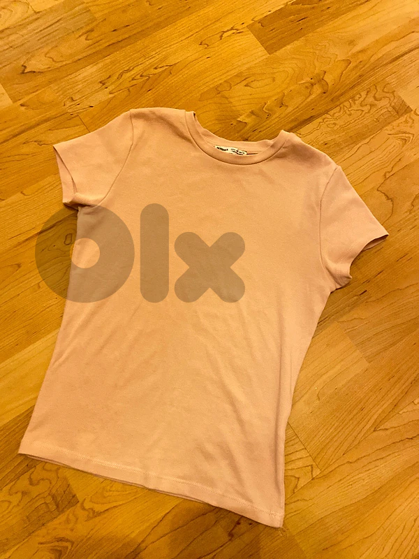 Bershka Pink Crop Top – Size M