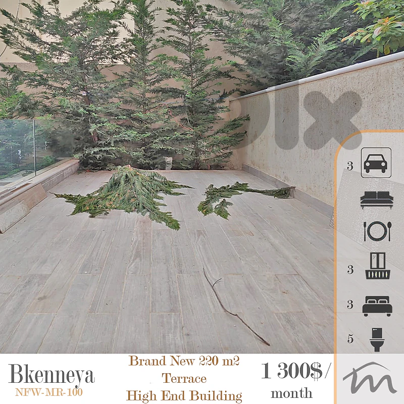 Bkennaya-Jal El DIb | Signature | Brand New 220m²~Terrace | 3 Parking