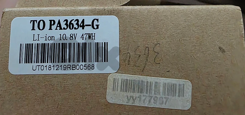 Toshiba battery PA3634