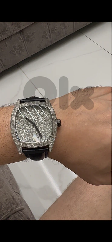 omega seamaster full diamond special edition