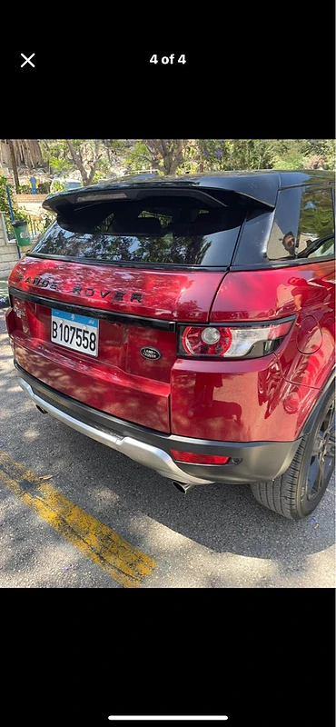 Land Rover Evoque 2012 2012