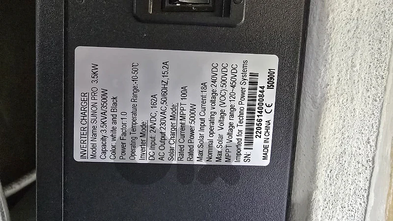 Sunon Pro 3.5kW Hybrid Solar Inverter 24V