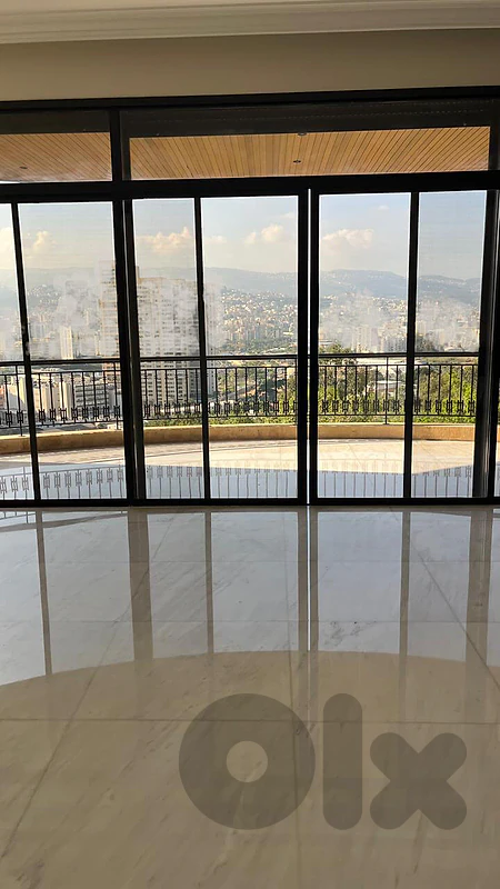 Apartment +panoramic view /Achrafieh /rent /شقة مطلة في أشرفية للايجار