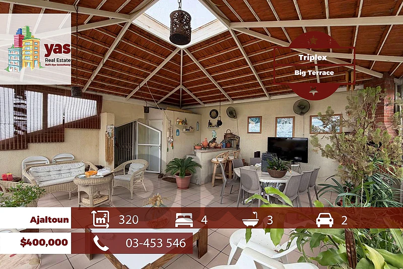 Ajaltoun 320m2 | Triplex | Excellent Condition | Private Street | TYT