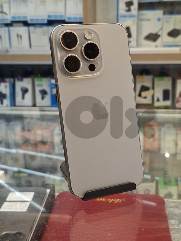 Used iphone 15 pro 128 gb  Battery changed