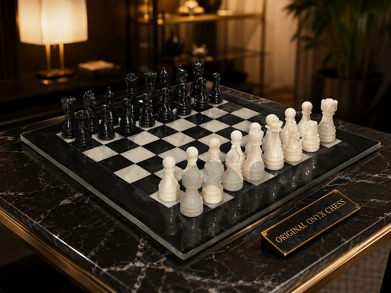 Original Onyx Chess من روائع القطع المميزة
