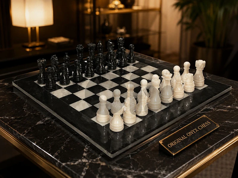 Original Onyx Chess من روائع القطع المميزة