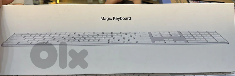 Magic Keyboard with numeric keypad white MXCJ3