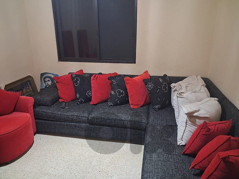 living room طقم زاوية صابون