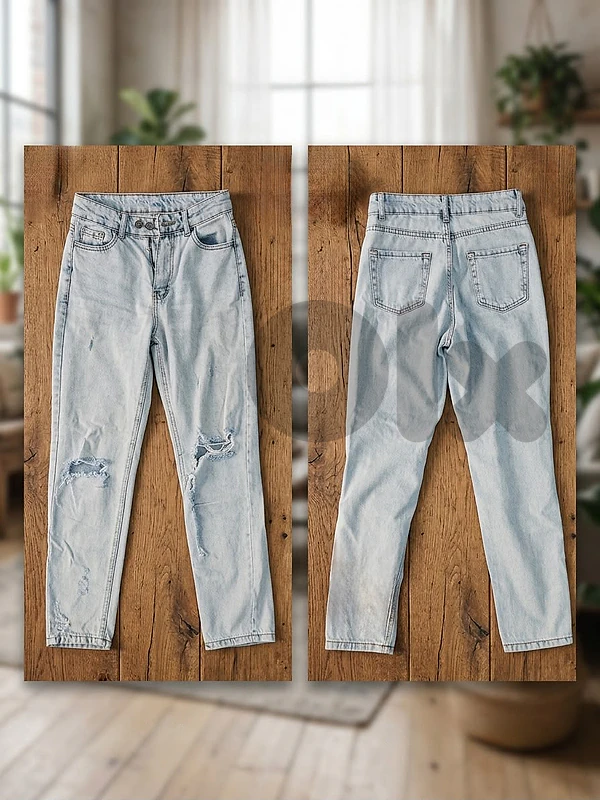 High waist light bleu mom jeans - Perfect for summer