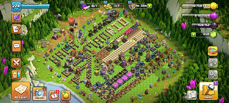 Clash of clans town hall 17