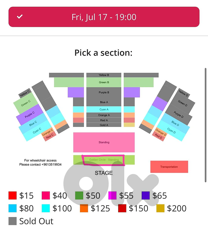 Ticket Marilyne Naaman Concert