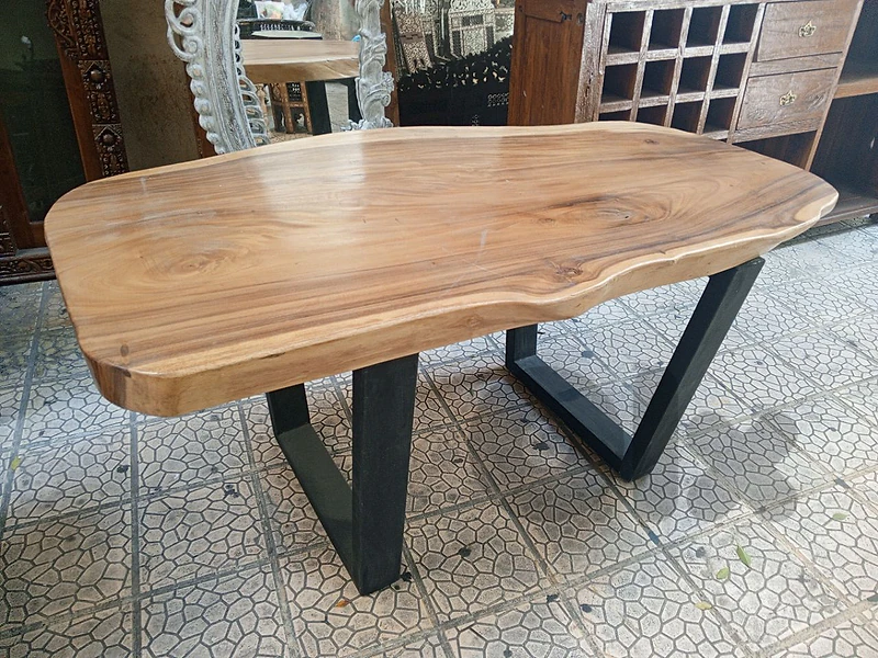 Live Edge Wood Dining Table